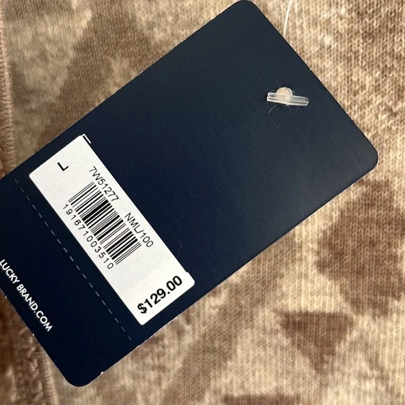 NEW WITH TAGS!! Lucky Brand fringe sweater. Size Large - Picture 4 of 7